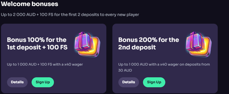 WinSpirit Welcome Bonus